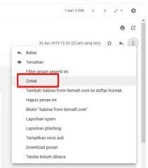 Cara Print Email Dari Gmail Dengan Tombol Cetak Email Gmail Print Cetak Komputer Printer App Print Cara