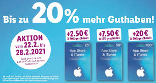 Sie brauchen mehr guthaben für app store & itunes? Itunes Karten Bei Lidl Gunstiger Bis Zu 20 Prozent Mehr Guthaben Macerkopf