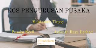 Borang a yang telah lengkap diisi dan ditandatangani di hadapan pesuruhjaya sumpah atau majistret. Kos Pengurusan Harta Pusaka Di Pusaka Kecil Mahkamah Tinggi Dan Amanah Raya Hibah Harta
