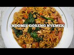 Jika salah mengolah maka hasilnya akan hambar dan resep indomie nyemek 5. Resep Indomie Goreng Nyemek Pedas Mie Nyemek Youtube