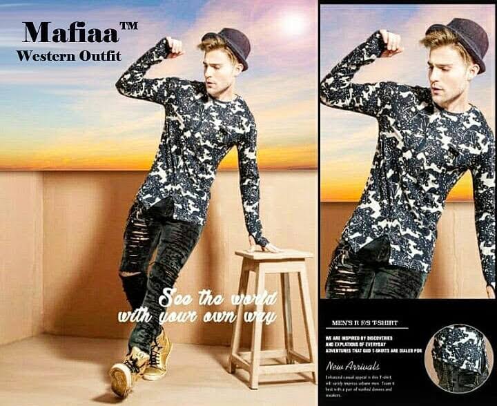 Full Sleeves Fancy T-Shirt product image