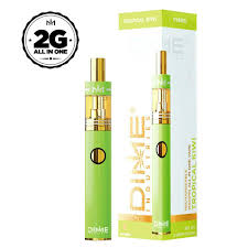 Dime Industries Tropical Kiwi | Disposable Vape | Provincetown, MA | Hennep