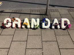 Cherished grandpa of ashley, chloe and daniel. Rainbow Grandad Letter Funeral Flowers Tribute Wreath Grandad Funeral Flowers Funeral Flowers Remembrance Flowers