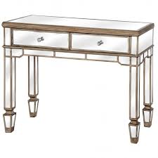 Marseille 2 Drawer Mirrored Console Table Mirrored Console Table Mirrored Furniture Console Table