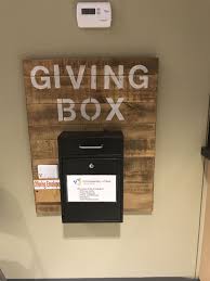 Offering Box Church Lobby Design Church Interior Design Church Walls
