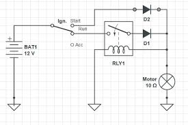 Fibaro relay switch is designed to be installed in standard wall switch boxes or anywhere else where it is necessary to control an electric device drawing up to 2500w. Car Ignition Switch Relay Maintain Closed After Remove Power Electrical Engineering Stack Exchange