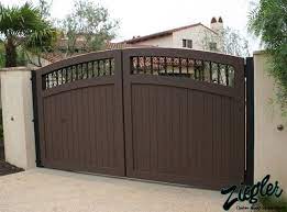Try to blend in unobtrusively with its surroundings. High Quality Garage Gates 2 Driveway Gate For Garage Door Opener House Main Gates Design Door Gate Design House Gate Design