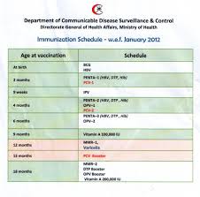 40 up to date baby immunizations chart