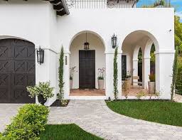 Tour This Stunning Modern Spanish Home In L A Inspired By This Spanish Style Homes Spanish Revival Home Mediterranean Homes Exterior