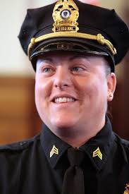 Tracy Harrington becomes Brockton's first female sergeant