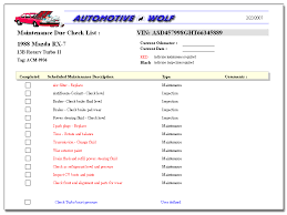 Vehicle Maintenance Software Car Maintenance Software