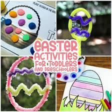 Christmas gets a fun countdown, so why not easter? 25 Fun Easter Activities For Toddlers Preschoolers Messy Little Monster