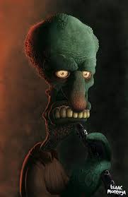 Bob esponja en el juego macabro saw 2 (2019). Calamardo By Isaacmontoya Calamardo Personajes De Terror Ilustracion De Monstruo