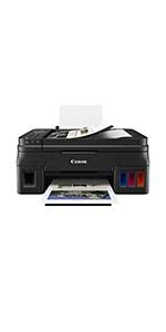 Solution if your printer has lost its connection to your wireless network due to a change in the network's settings (network name or password change), you can reconnect it by using one of several methods. Amazon Com Canon Pixma G1200 Megatank Single Function Printer Print Only Black