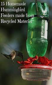 15 Diy Hummingbird Feeders That Hold Nectar To Attract Hummers To Your Yard Bird Feeders Homemade Hummingbird Feeder Homemade Bird Feeders