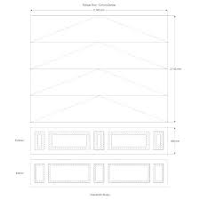 standard garage door size size of garage garage size chart