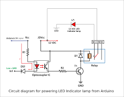 Switching 12vdc Led Indicator Lamp Through 12vdc Relay