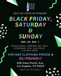 vintage clothing wholesaler liquidation
