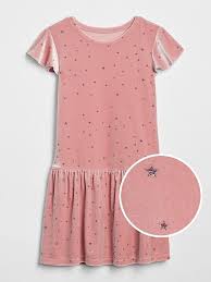 Velvet Star Sparkle Drop Waist Dress Dropwaist Dress Girl Outfits Dresses