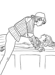 Romeo And Juliet Tomb Scene Coloring Page Supercoloring Com Romeo And Juliet Romeo And Juliet Drawing Juliet