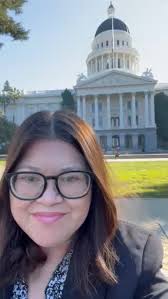 Compassion & Choices' Chief Advocacy Officer Charmaine Manansala visits  California's state capitol to speak with legislators.