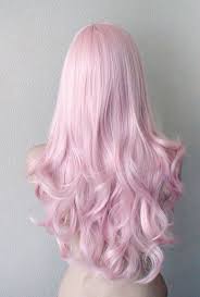 Pink Wig Lace Front Wig Pastel Wig Light Pink Wig Curly Wig Heat Friendly Synthetic Wig Everyday Wig Cosplay Wig Light Pink Hair Wig Hairstyles Pink Hair