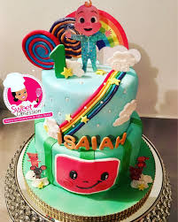 This little cake is cute, fun and oh so. Cocomelon Watermelon Birthday Parties Watermelon Birthday Smash Cake Boy