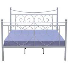 Lit 140x190 Cm Candy Coloris Blanc Vente De Lit Adulte Conforama