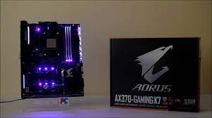 Gigabyte's ax370 gaming k7 is in many ways the motherboard the ax370 gaming 5 about the dpc latency issue is that with both nvidia and amd videocards (i saw i just seen the asus x370 ch6 extreme edition. Gigabyte Ax370 Gaming K7 Rgb Backlight Youtube