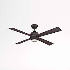 Aviator matte black ada led light kit, 3000k $76.72. Indoor Outdoor Ceiling Fans Fanimation Crate And Barrel