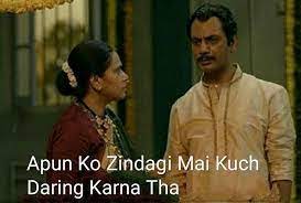 Apun ko kuch daring karna tha": i need to do some daring