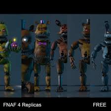 Free Nights S 4 Animatronic 3d Model 3d Model Model Free