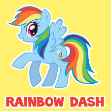 We're going to draw a my little pony friendship is magic! How To Draw Rainbow Dash From My Little Pony Friendship Is Magic With Easy Steps Lesson How To Draw Step By Step Drawing Tutorials