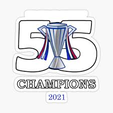 Glasgow exhibition trophy following the first ibrox disaster in 1902, in which 26 people died and 547 people were injured during an england v scotland international; Rangers Fc Stickers Redbubble