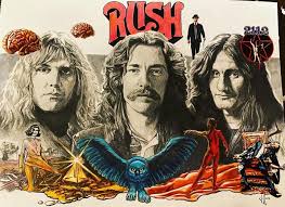 Rush The Early Years Original Wall Art