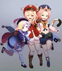 Kleeqiqi is the friendship between klee and qiqi from the genshin impact fandom. Klee And Qiqi Fanart Pin On Genshin Impact