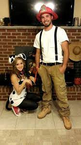 Diy Fire Fighter Costume Maskerix Com Firefighter Costume Top Halloween Costumes Firefighter Costume Halloween