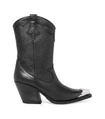 Ahead, we've rounded up 22 black ankle boots shoppable at every price point imaginable, starting at under $50. Black Tammy Embellished Textured Leather Ankle Boots Mcq Black Ankle Boots Boots Fall Ankle Boots
