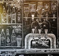 Chalkboard Art Bar Restaurant Wall Art Chalkboard Art Blackboard Art Art
