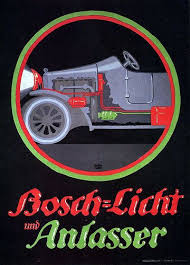 Lucian Bernhard Bosch Lights 1913 Klassische Autos Alte Werbung Bosch
