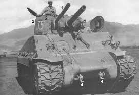 Chrysler M4(105) and M4A3(105) Shermans