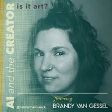 ARTIST SPOTLIGHT 🔦 Brandy Van Gessel @the_illucinor_atlas “My approach to  Latent Landscapes is to use prompts as coordinates to explore digital  landscapes, capturing each view into a single image, similar to a