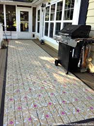 If you want to remodel your house, painted porch floors. Painted Hardwood Floor Designs