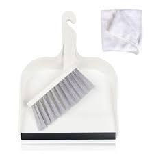 The dustpan is fine however the broom is so small and not practical to use. Dustpan And Brush Set Kmeivol Dust Pan And Brush Mini Broom And Dustpan Portable Dust Pan With Towel Household Broom Dustpan Set For Flooring Room Corners Keyboards Sofas Pet And More Buy