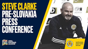 My wife and son were out helping find him till. Steve Clarke Press Conference Scotland V Slovakia Uefa Nations League Youtube