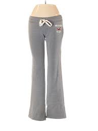 details about hollister women gray casual pants xs