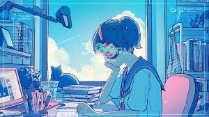 Howd you know I like Lofi?~ : rRainmeter