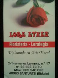 Floristeria Lore Etxea