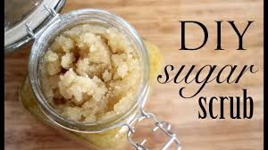 Sugar scrubs are perfect for exfoliating dead skin off of your body. Diy Sugar Scrub Youtube