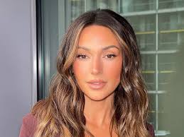 Michelle Keegan shows off bold burgundy look as she promotes huge new  Netflix role